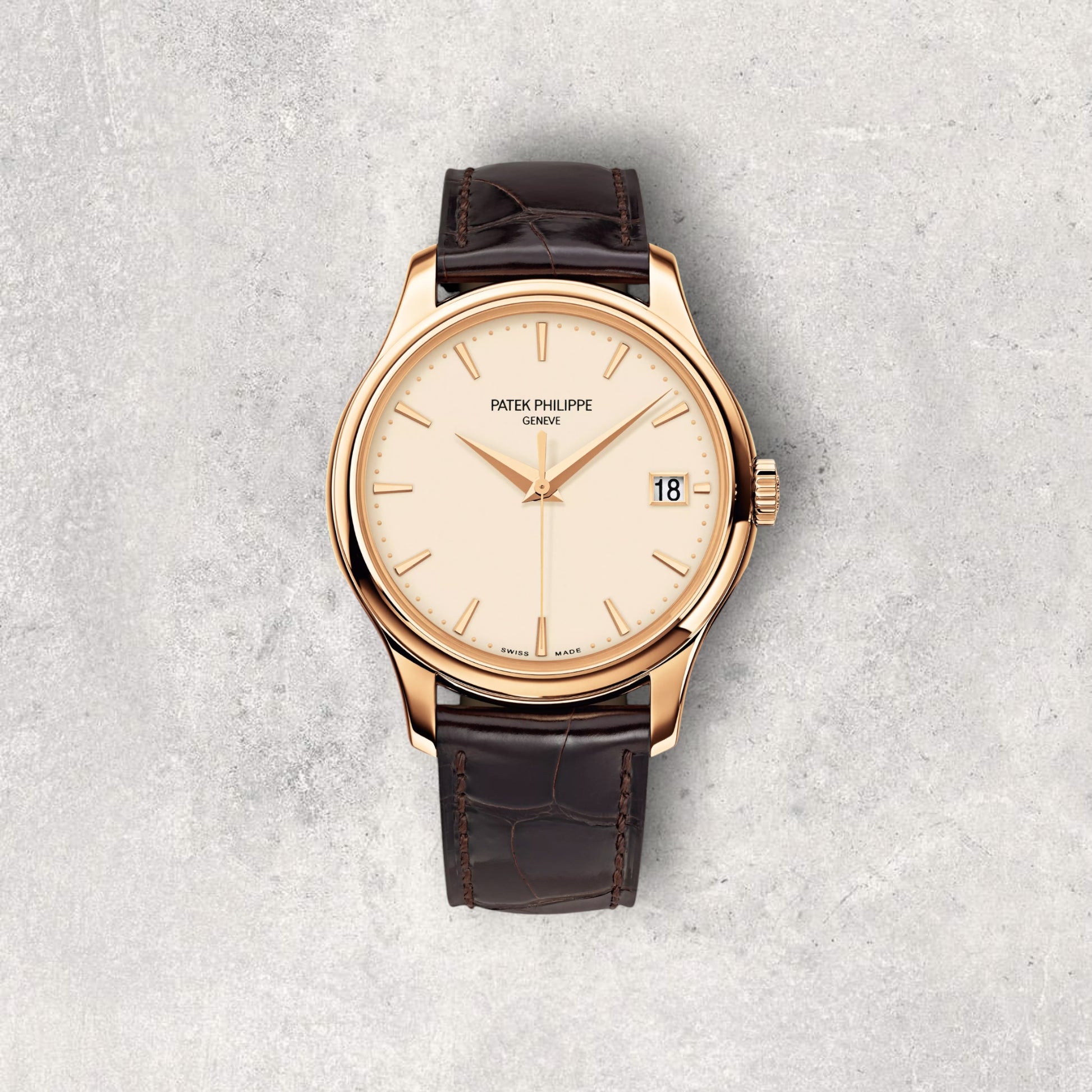 Patek Philippe Calatrava 5227R-001 Ivory Dial Rose Gold
