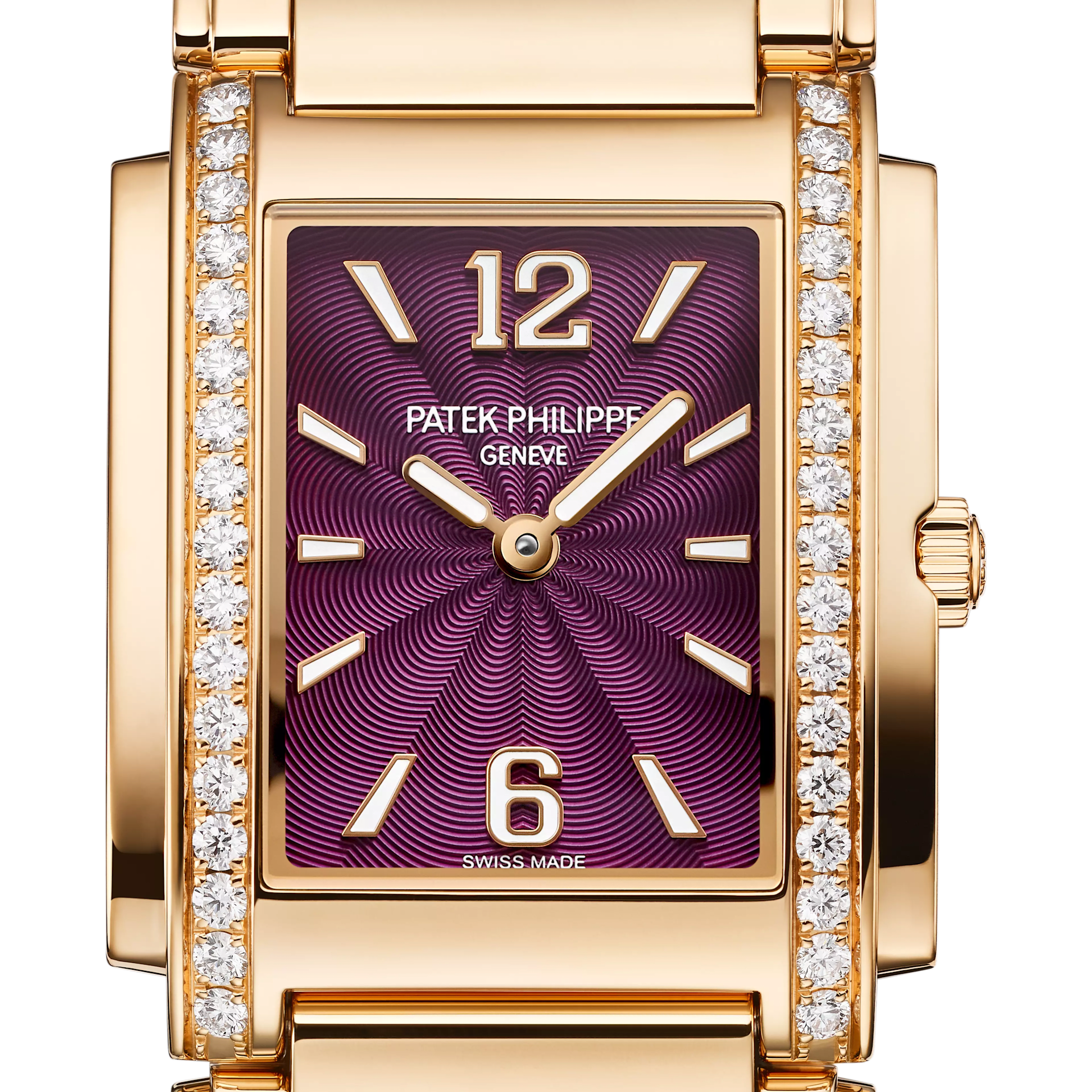 Patek Philippe Submariner 40 mm 4910R-001 bnib Rose Gold/Diamonds Diamond Pave