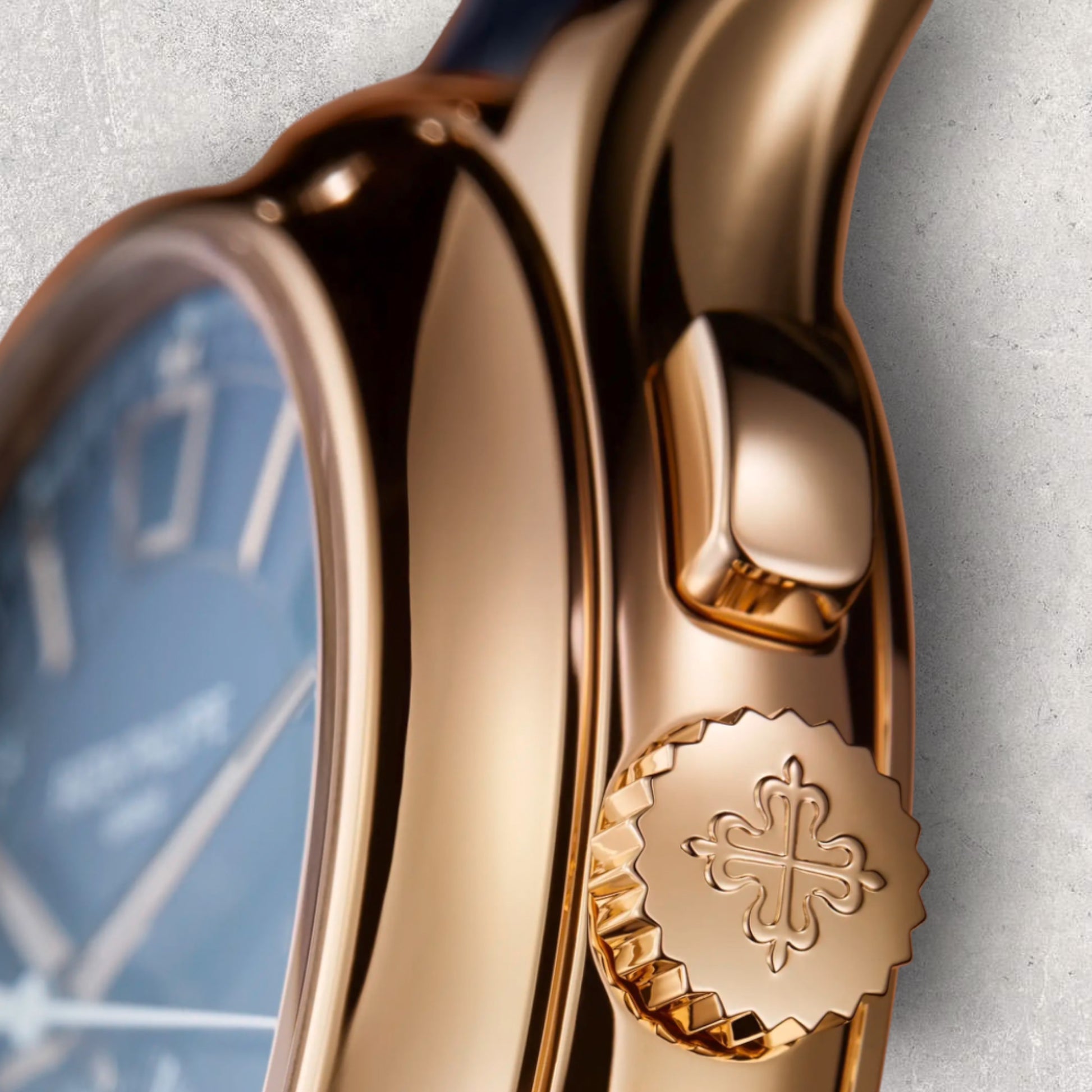 Patek Philippe Complications 5905R/1A-001 Flyback Chronograph Annual Calendar Rose Gold Blue Dial