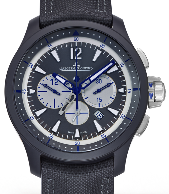 Jaeger-LeCoultre Calibre 757 Master Compressor Chronograph Ceramic 205C571 Charcoal Grey Master Compressor Chronograph Ceramic 46mm Automatic BRAND NEW