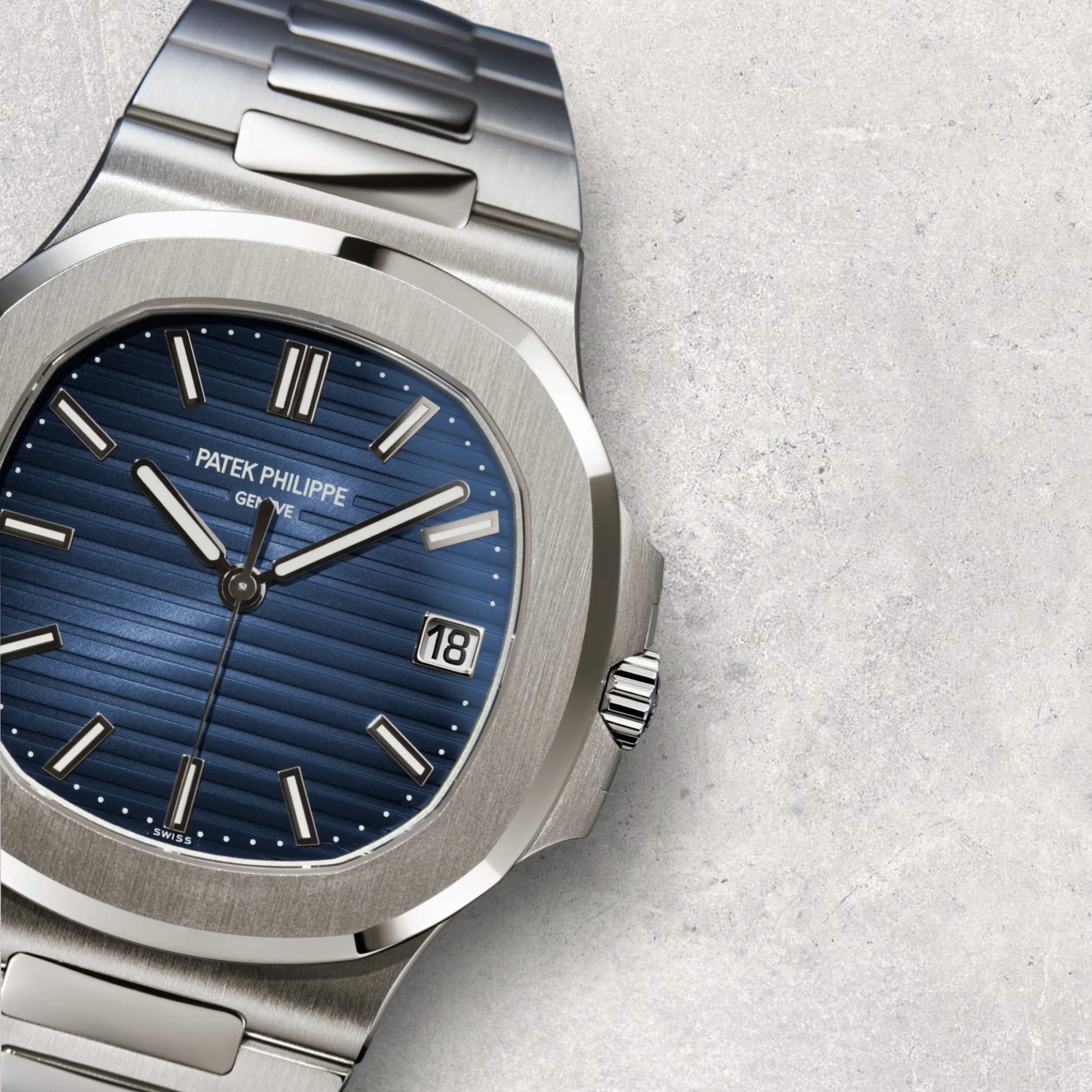 Patek Philippe Nautilus 5811/1G-001 Blue Dial White Gold