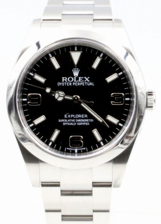 Rolex Explorer I 39 mm 214270-1 Steel Black