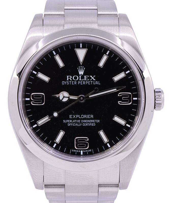 Rolex Explorer 39 mm 214270NL2 Steel Black