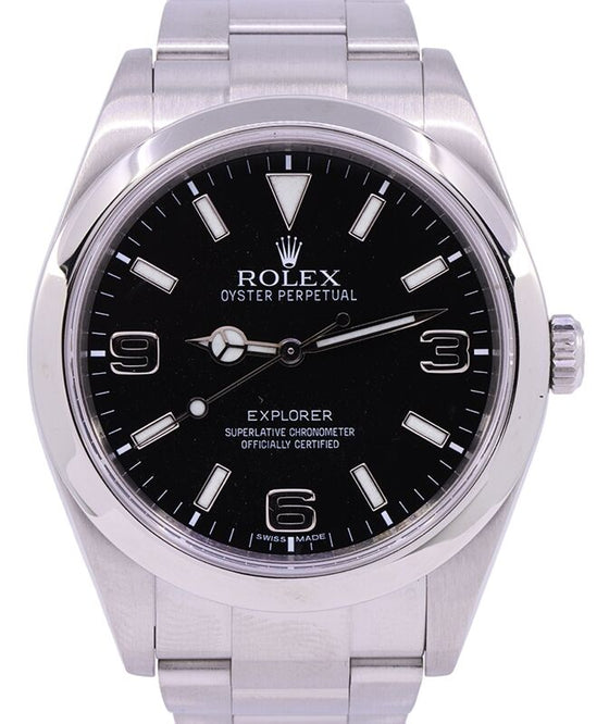 Rolex Explorer 39 mm 214270NL2 Steel Black