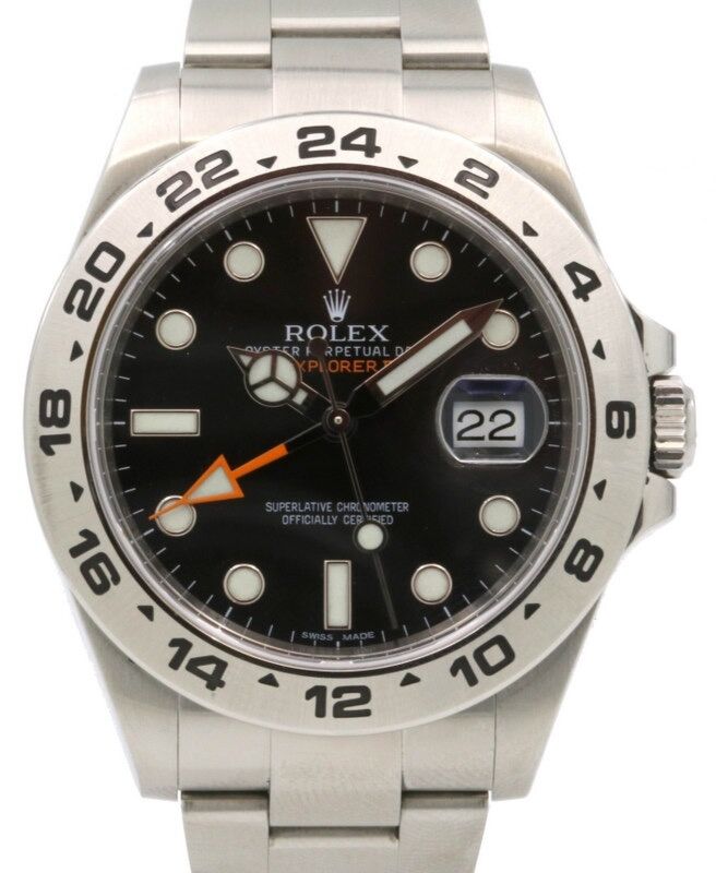Rolex Explorer II 42 mm 216570B3 Steel Black