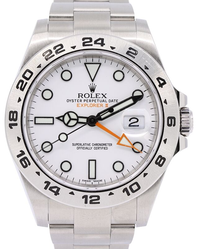 Rolex Explorer II 42 mm 216570WHT3 Steel White