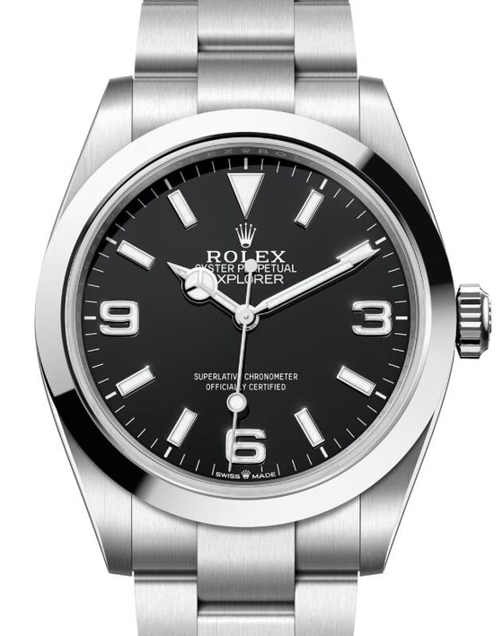 Rolex Explorer 40 mm 2242701 Steel Black