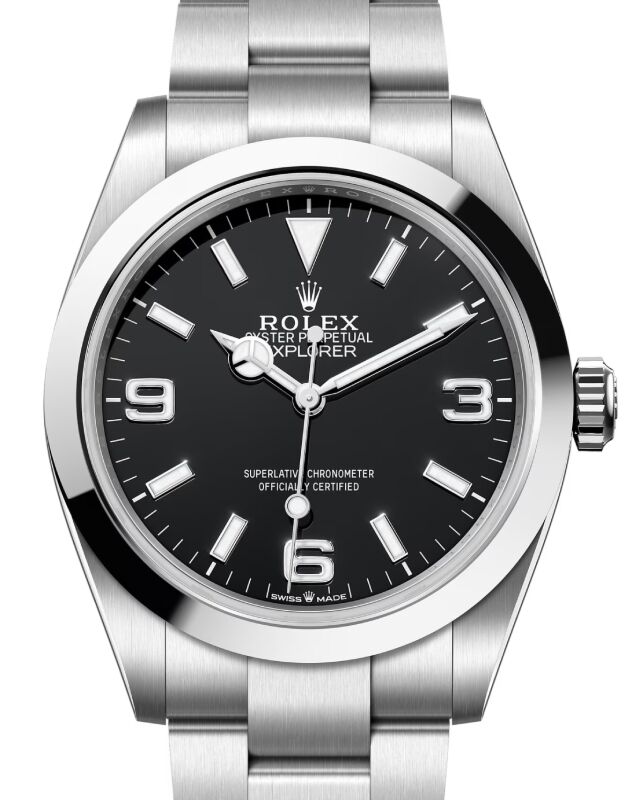 Rolex Explorer 40 mm 224270 Steel Black