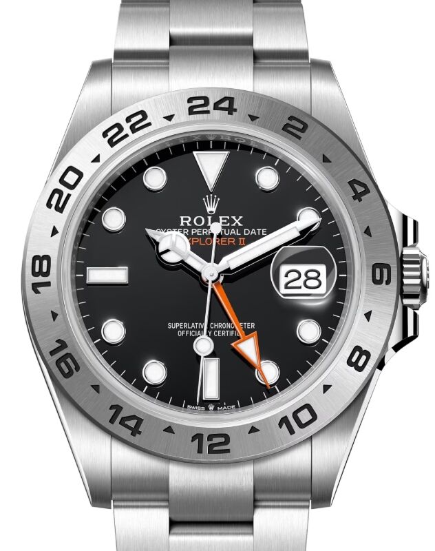 Rolex Explorer II 42 mm 226570BLO Steel Black