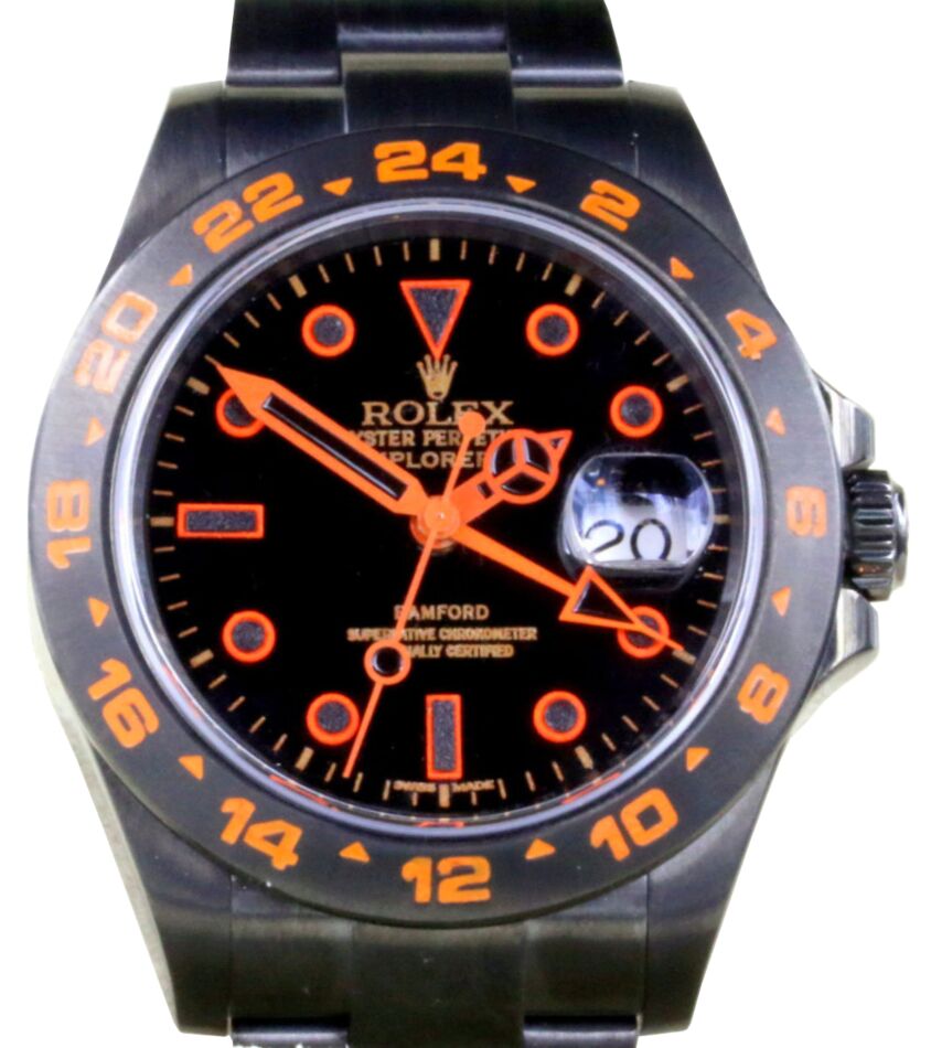 Rolex Explorer II 42 mm 226570PVD Steel/PVD/DLC Black