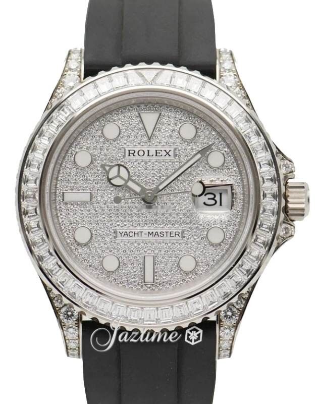Rolex Yacht-Master 42 42 mm 226679TBRDP White Gold/Diamonds Luminous