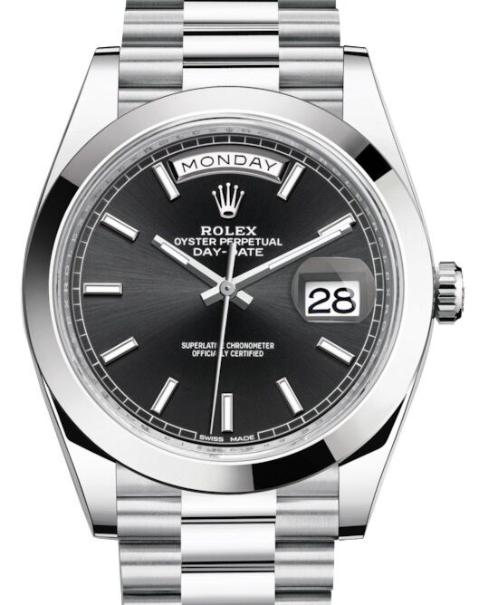 Rolex Day-Date 40 40 mm 228206BLKSP Platinum Black