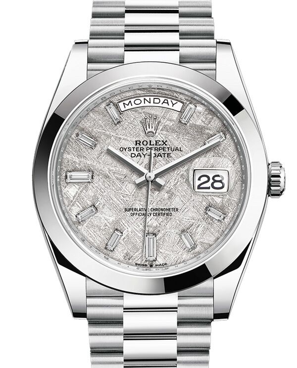 Rolex Day-Date 40 40 mm 228206MDP Platinum Meteorite