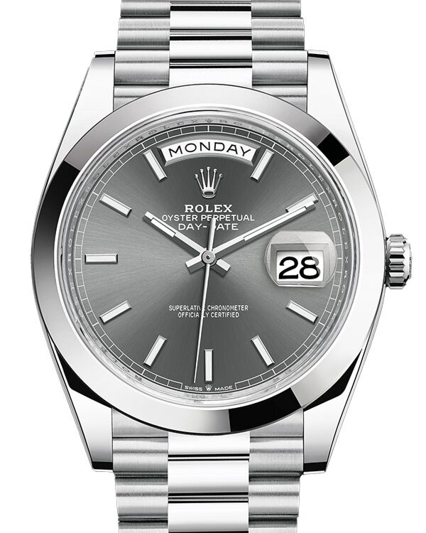 Rolex Day-Date 40 40 mm 228206SSP Platinum Slate