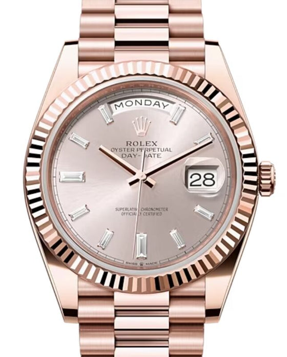 Rolex Day-Date 40 40 mm 228235SDP Rose Gold Sundust