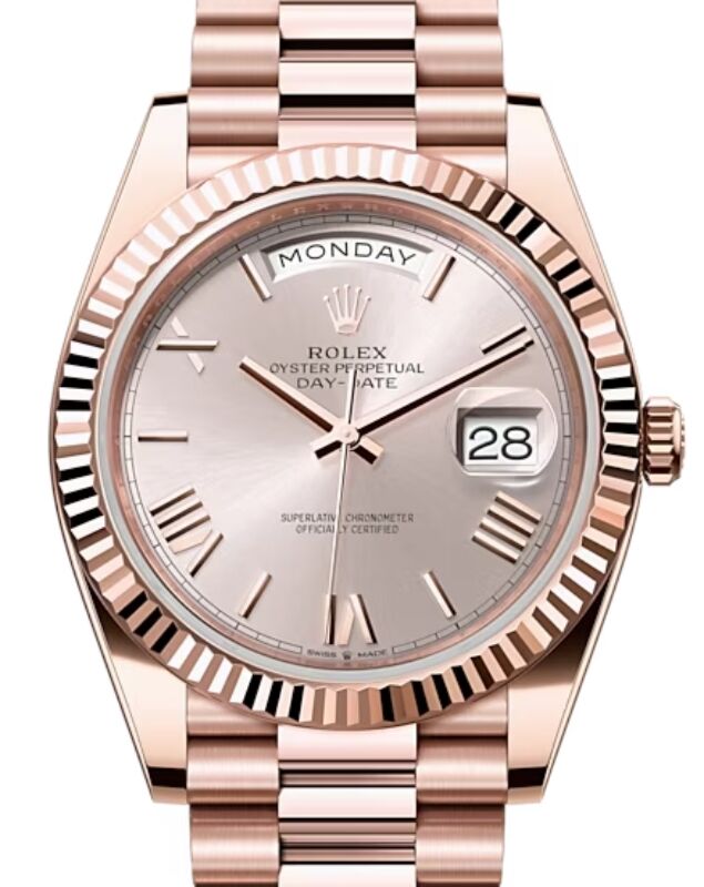Rolex Day-Date 40 40 mm 228235SDR Rose Gold Sundust