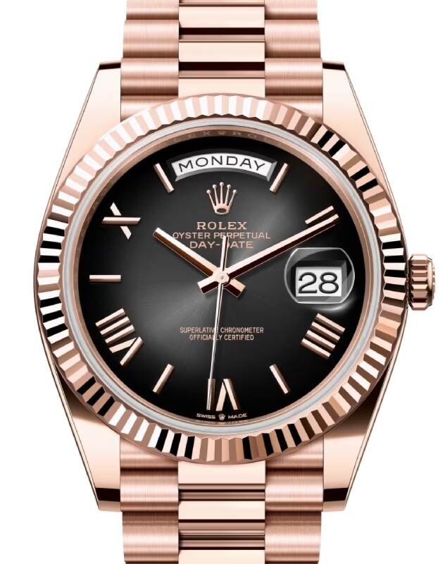 Rolex Day-Date 40 40 mm 228235SGO Rose Gold Slate