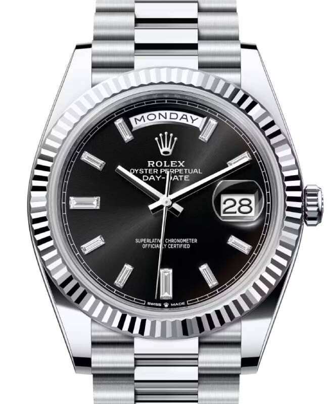 Rolex Day-Date 40 40 mm 228236BLKDP Platinum Black