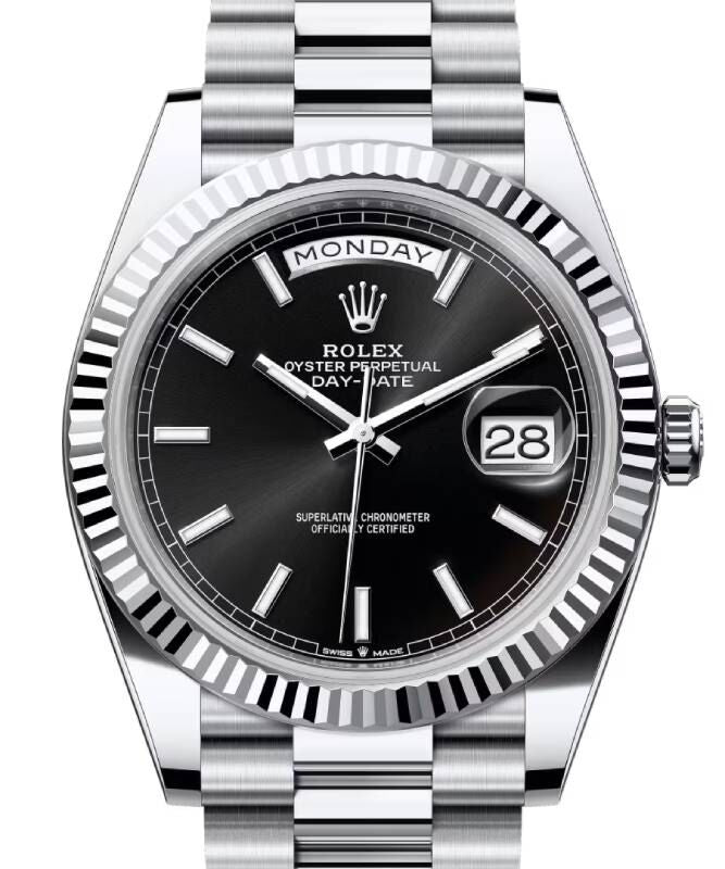 Rolex Day-Date 40 40 mm 228236BLKSP Platinum Black