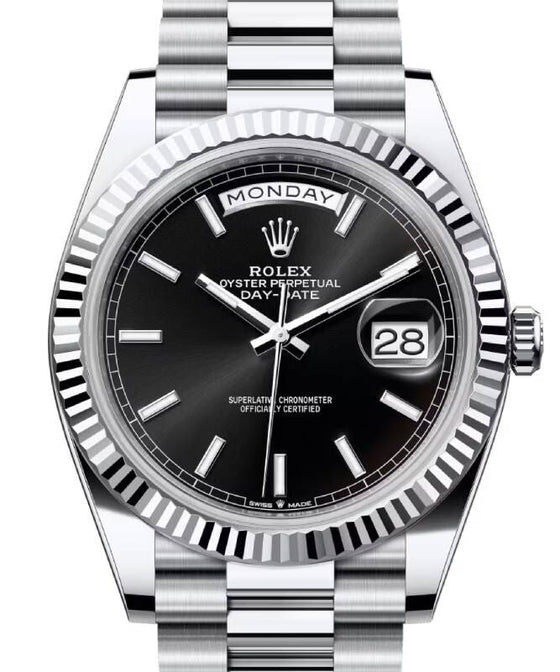 Rolex Day-Date 40 40 mm 228236BLKSP Platinum Black
