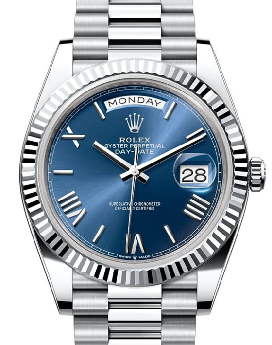 Rolex Day-Date 40 40 mm 228236BLURP Platinum Blue