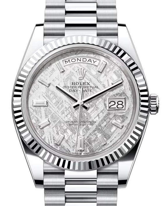 Rolex Day-Date 40 40 mm 228236MTRDP Platinum Meteorite