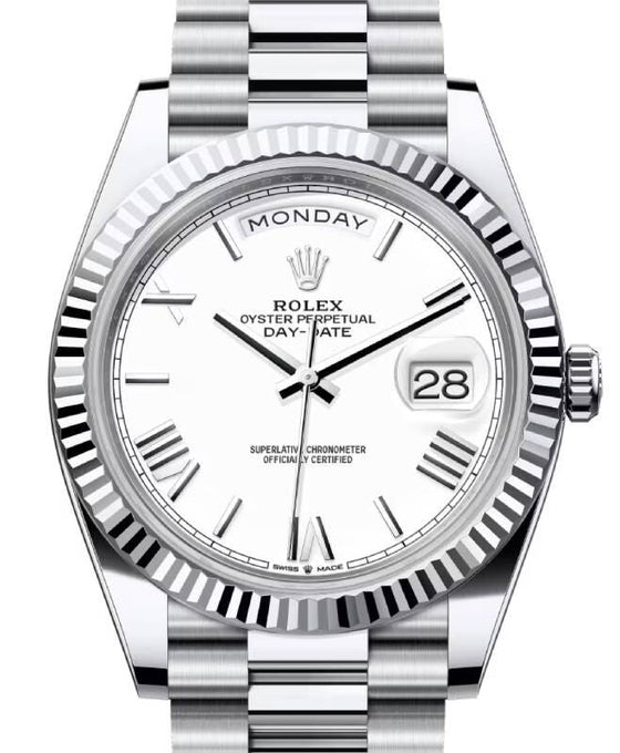 Rolex Day-Date 40 40 mm 228236WHRP Platinum White