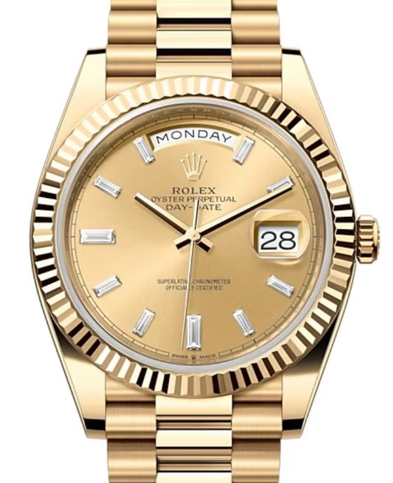 Rolex Day-Date 40 40 mm 228238CDB Yellow Gold Champagne