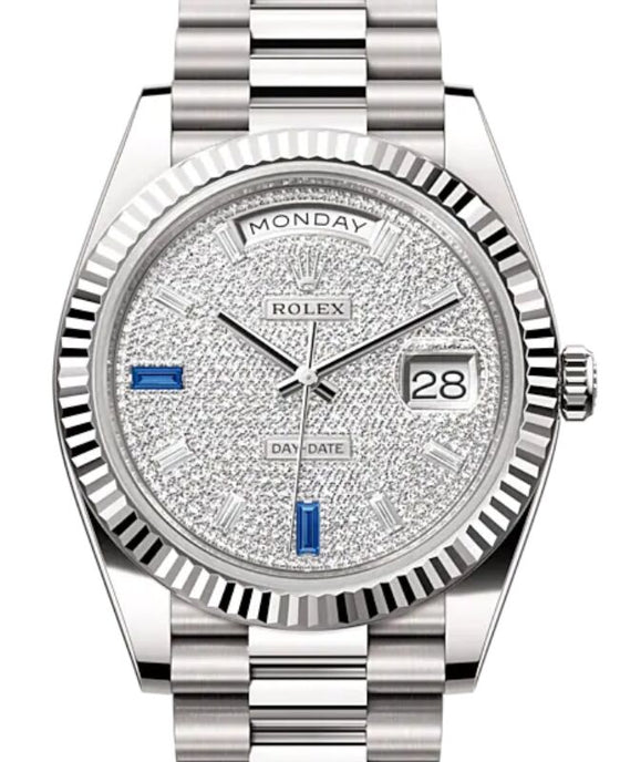 Rolex Day-Date 40 40 mm 228239PAVEDSP White Gold Diamond Pave