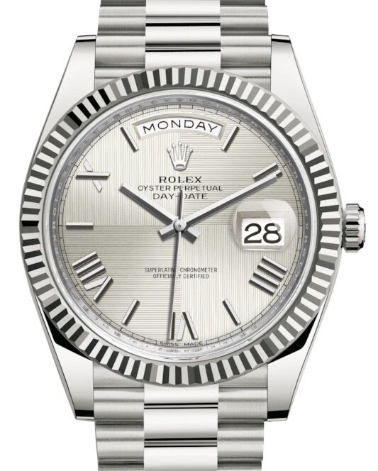 Rolex Day-Date 40 40 mm 228239SRP White Gold Silver