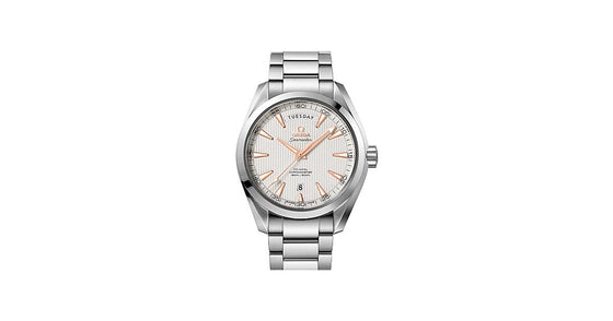 Omega Seamaster Aqua Terra 150M Co-Axial Chronometer Day-Date Stainless Steel 41.5mm Silver Dial Steel Bracelet 231.10.42.22.02.001 - BRAND NEW
