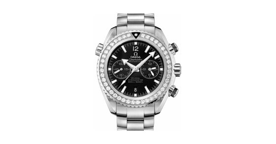 Omega Planet Ocean 600M Chronograph 45.5mm Steel/Diamond Black Dial 232.15.46.51.01.001