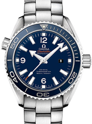 Omega Seamaster Planet Ocean 600M 37.5mm Titanium Blue Dial 232.90.38.20.03.001
