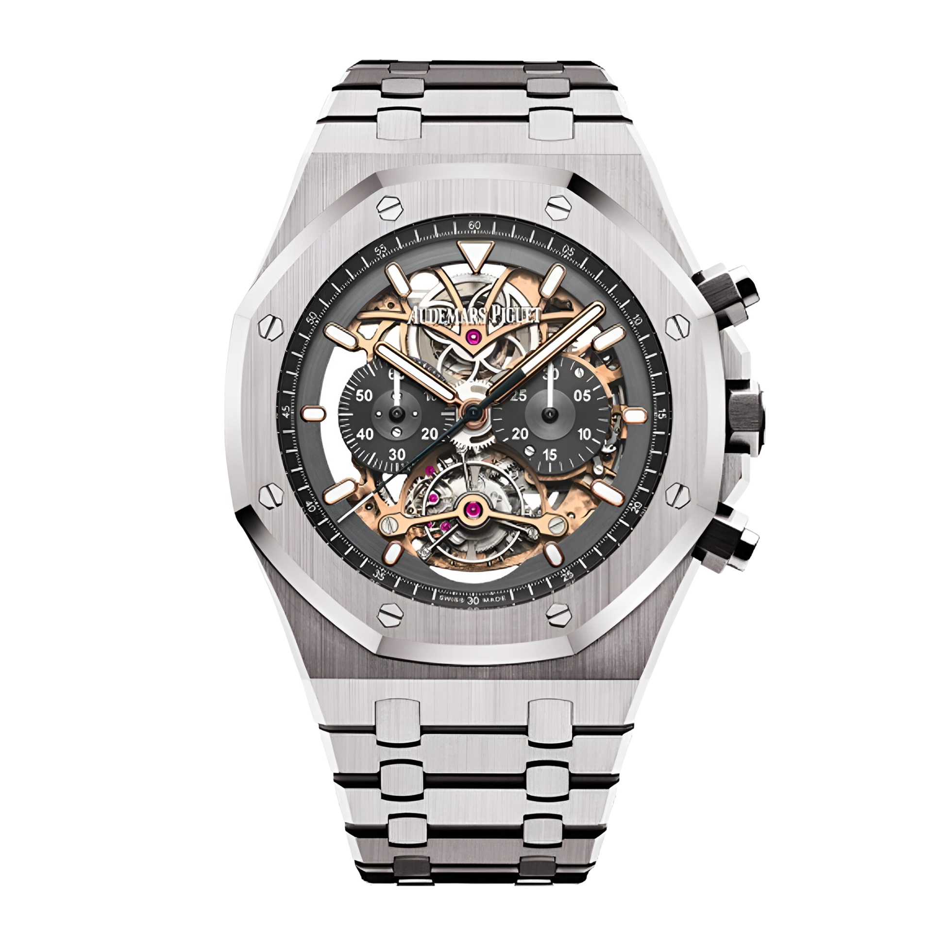 Audemars Piguet Royal Oak Tourbillon Chronograph 44 mm 26347TI.GG.D004CA.02 Titanium Analog