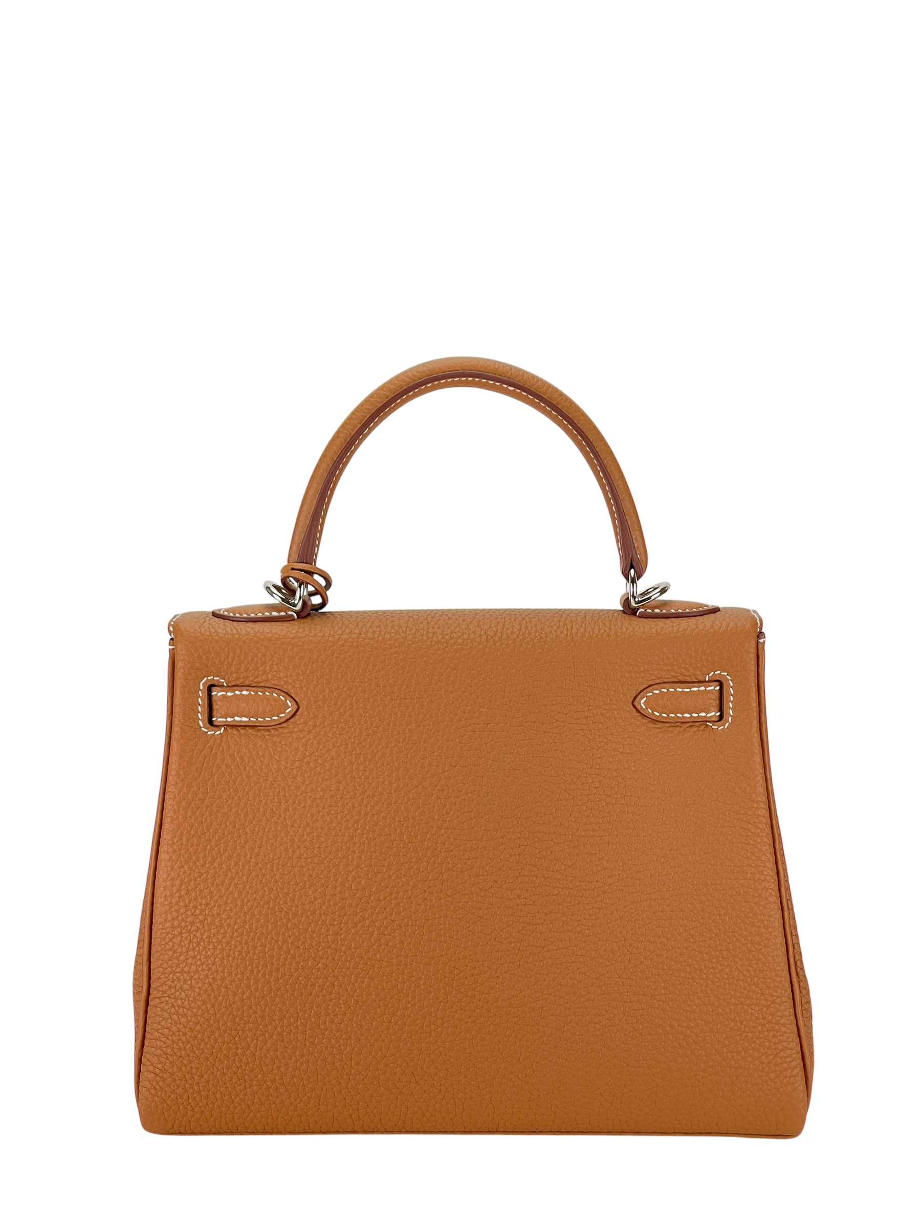 Hermes Kelly 25 Togo Gold Palladium Hardware - BRAND NEW