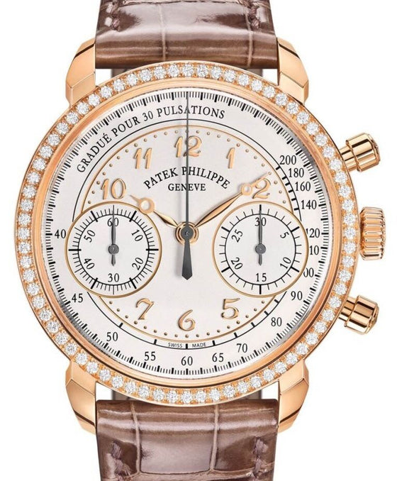 Patek Philippe Complications 38 mm 7150/250R001 Rose Gold Silver