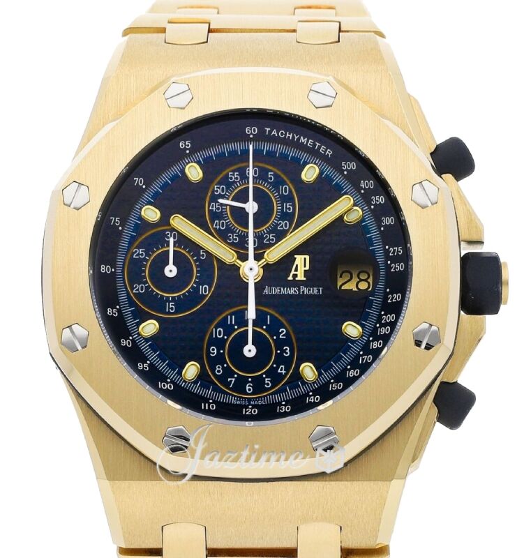 Audemars Piguet Royal Oak 42 mm 25721BA.OO.1000BA.02 Yellow Gold Black