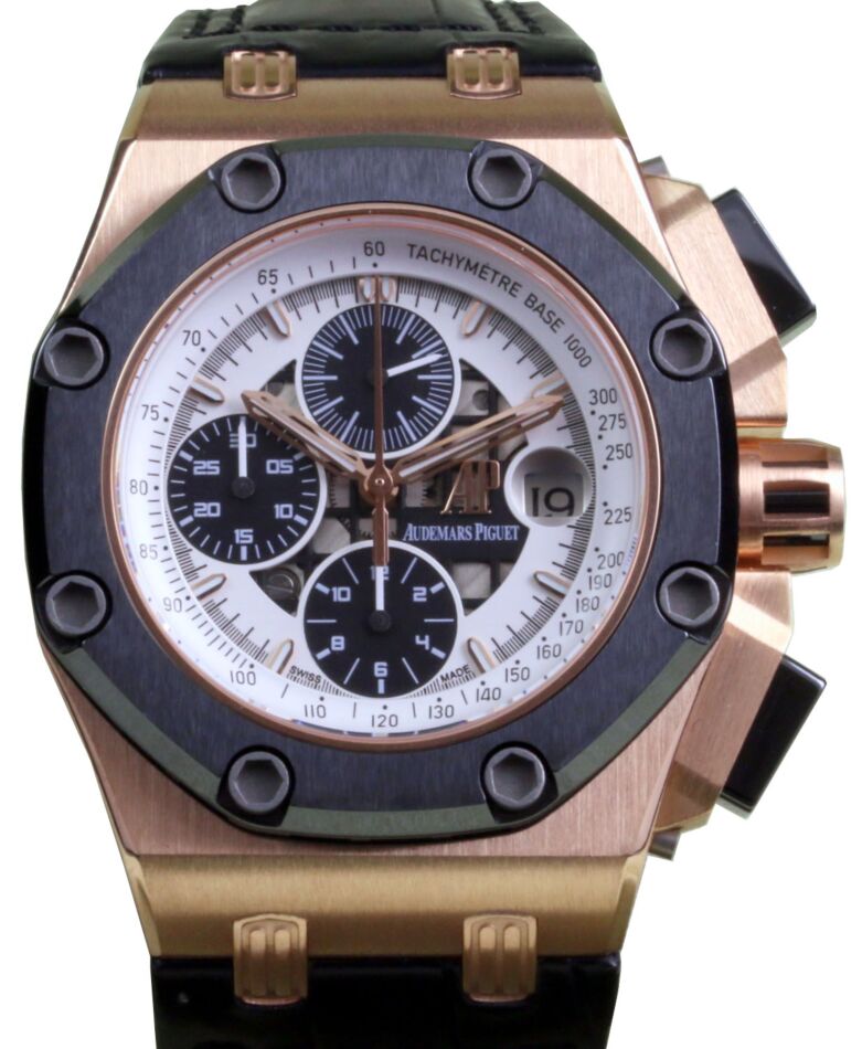 Audemars Piguet Royal Oak Offshore 42 mm 26078RO.OO.D001VS.01 Rose Gold White