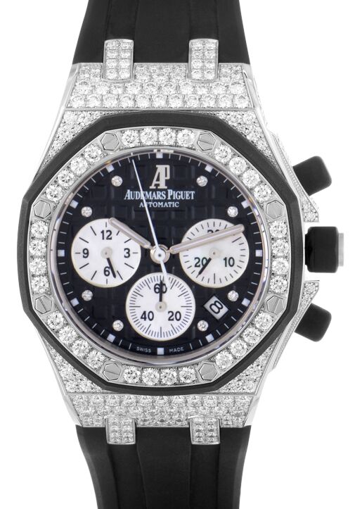 Audemars Piguet Royal Oak Offshore 37 mm 26092CK.ZZ.D002CA.01 White Gold/Diamonds Analog