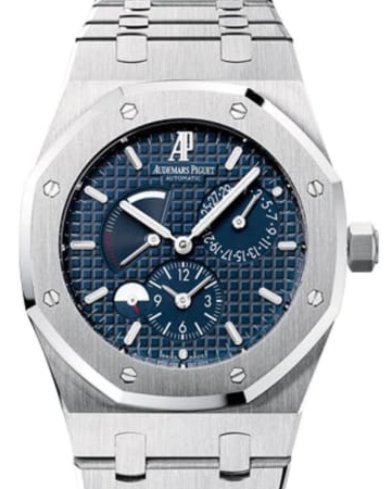 Audemars Piguet Royal Oak Dual Time 39 mm 26120ST.OO.1220ST.02 Steel Analog