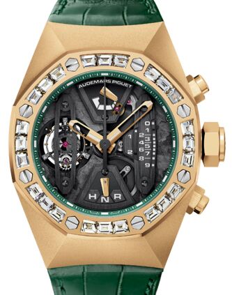 Audemars Piguet Royal Oak Concept Tourbillon Chronograph 44 mm 26224BA.ZZ.D400CR.01 Yellow Gold/Diamonds Analog