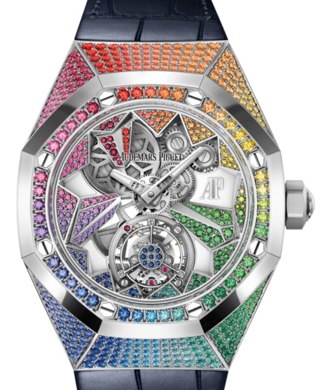Audemars Piguet Royal Oak Concept 38.5 mm 26227BC.YY.D326CR.01-A Yellow Gold/Diamonds Black/Golden