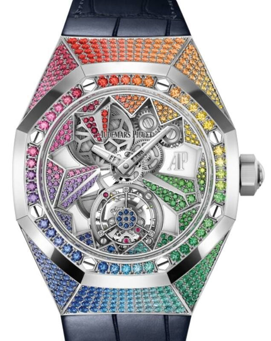 Audemars Piguet Royal Oak Concept Flying Tourbillon 38.5 mm 26227BC.YY.D326CR.01 Yellow Gold/Diamonds Black/Golden