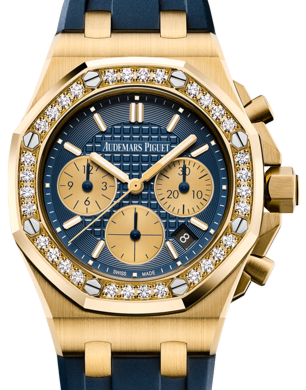 Audemars Piguet Offshore Chronograph 37 mm 26231BA.ZZ.D027CA.01 Yellow Gold Blue
