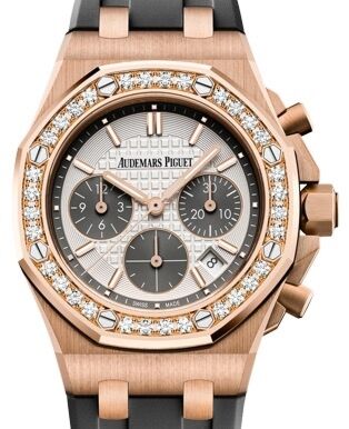 Audemars Piguet Offshore Selfwinding Chronograph 37 mm 26231OR.ZZ.D003CA.01 Rose Gold Silver