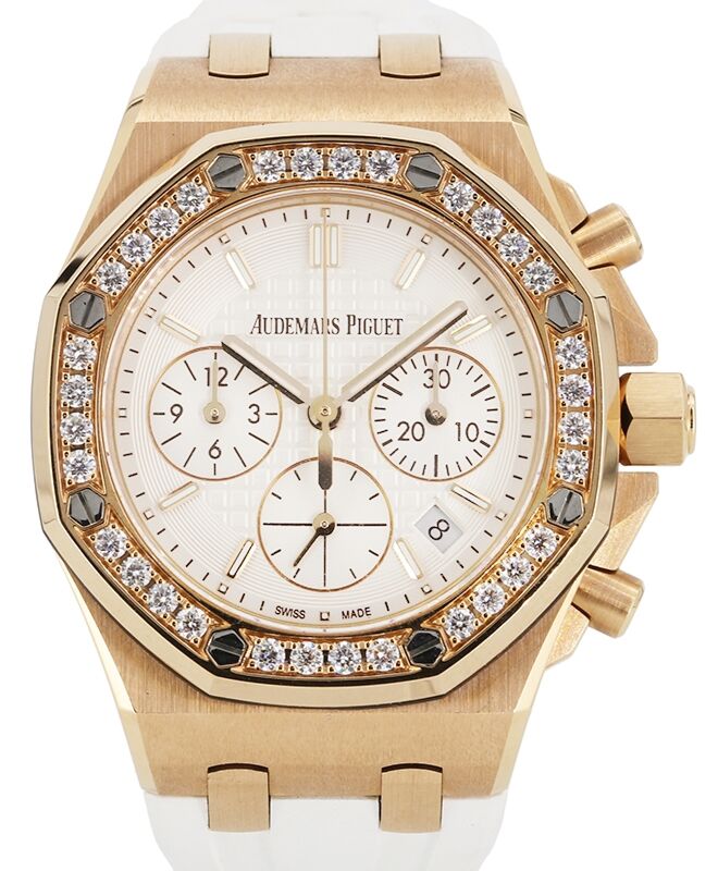 Audemars Piguet Offshore Selfwinding Chronograph 37 mm 26231ORW Rose Gold White