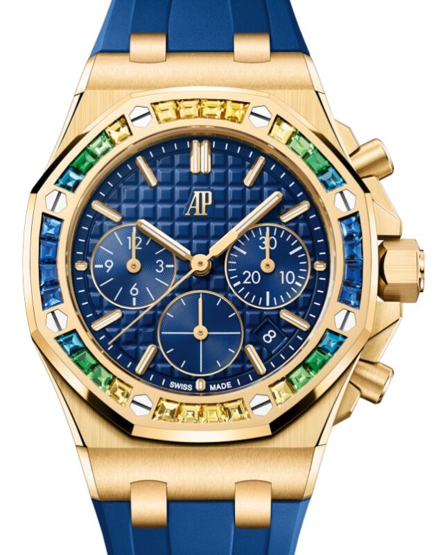 Audemars Piguet Offshore Chronograph 37 mm 26236BA.YY.D346CA.01 Yellow Gold Blue