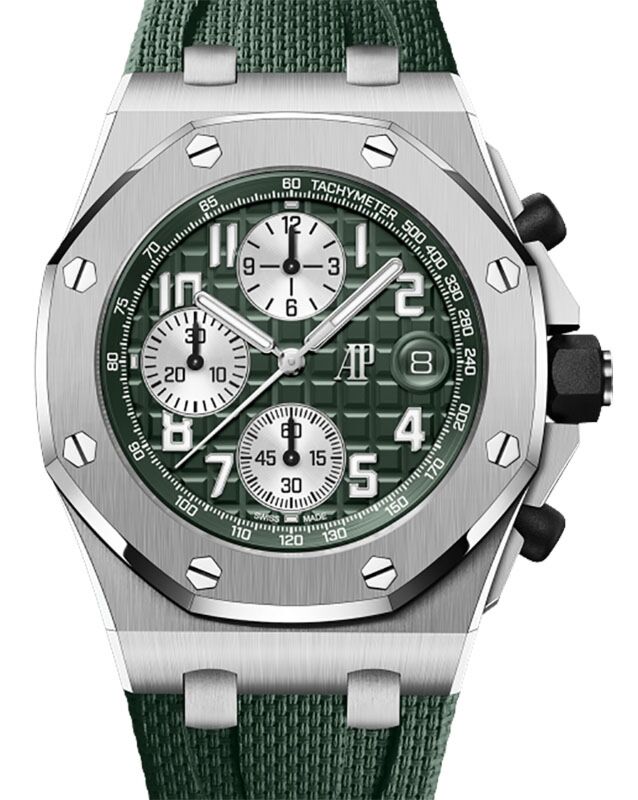 Audemars Piguet Offshore Selfwinding Chronograph 42 mm 26238TI.OO.A056CA.01 Titanium Green