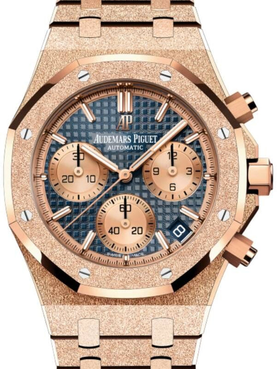 Audemars Piguet Royal Oak 41 mm 26239OR.GG.1224OR.01 Rose Gold Blue