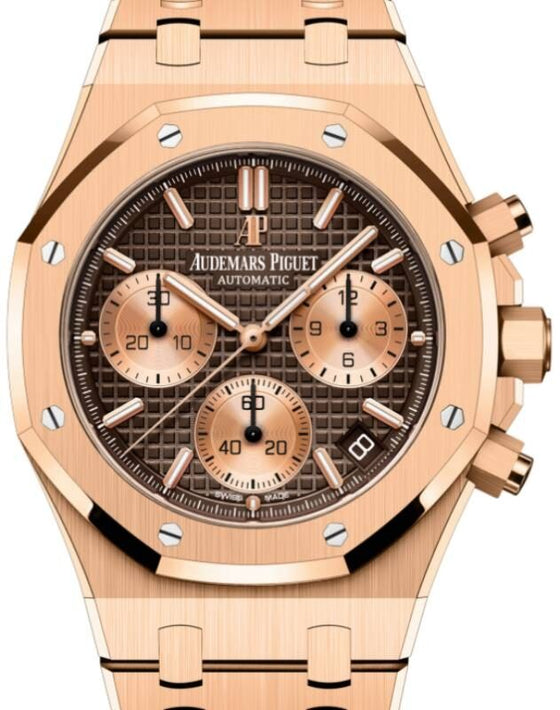 Audemars Piguet Royal Oak 41 mm 26239OR.OO.1220OR.02 Rose Gold Brown